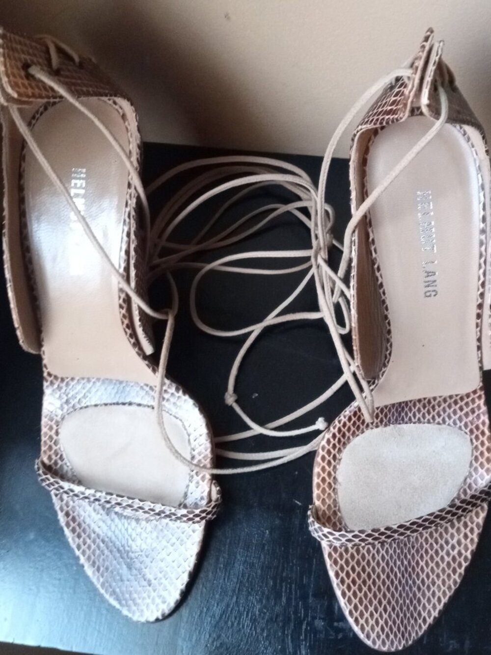 Helmut Lang Strappy Sandals